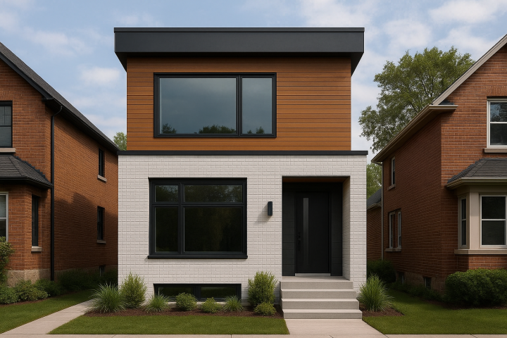 House construction on the South Shore