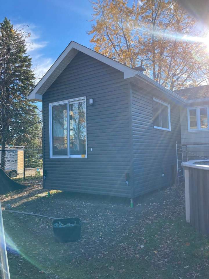 Extension maison Rive-Sud