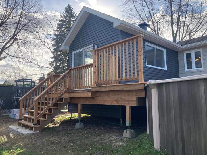 Construction agrandissement maison Rive-Sud